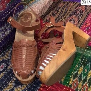 Ecote Tan Woven Mules